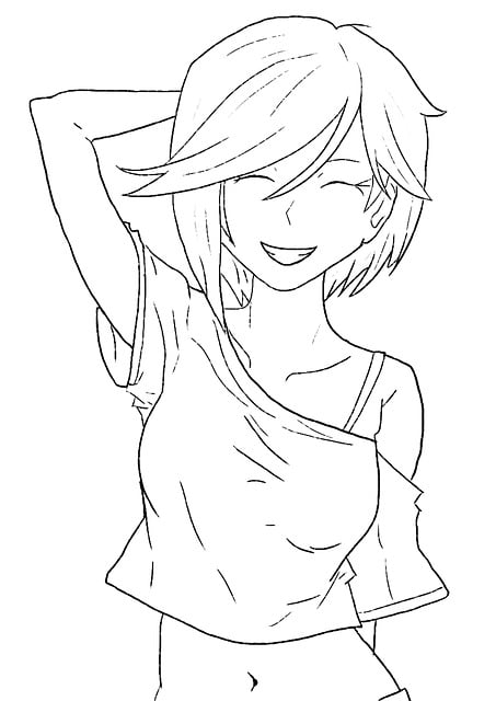 草图 插图 女士 - 上的免费图片
