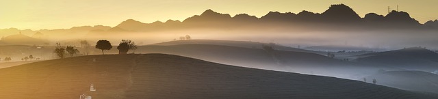 全景 农场 早晨 - 上的免费照片