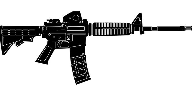 M16 步枪 Ar - 免费矢量图形