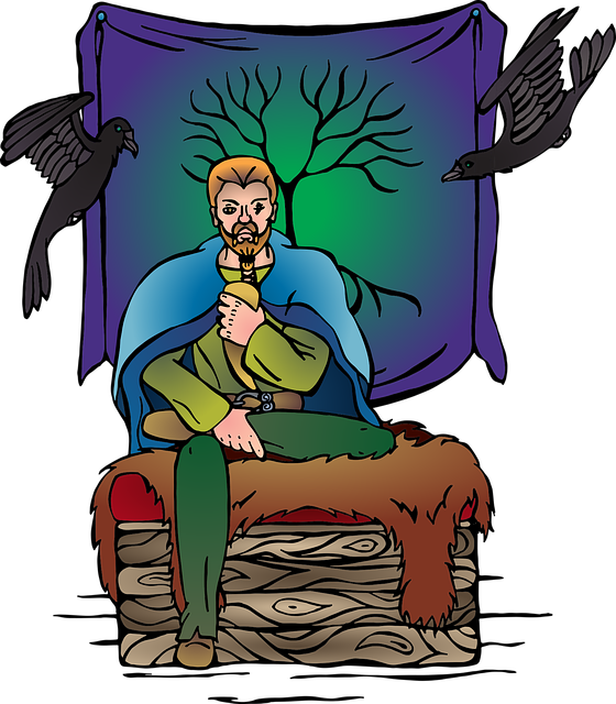 奥丁 维京人 北欧的 - 免费矢量图形