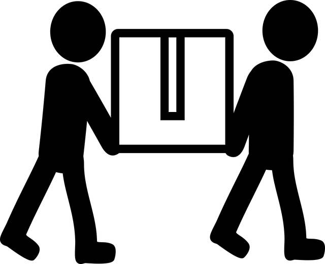 移动 穿 纸盒 - 免费矢量图形