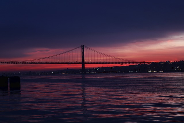 水 桥 日落 - 上的免费照片