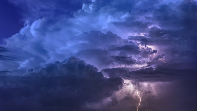 雷雨 闪电 风暴 - 上的免费照片