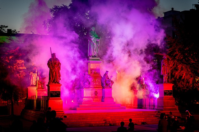 照明 灯光设计 多雾路段 - 上的免费照片