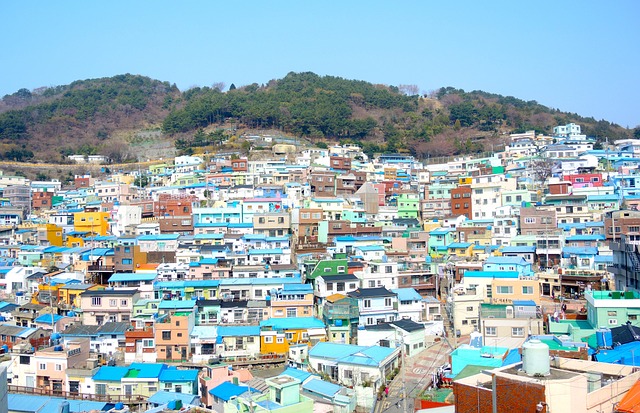 釜山 甘川文化村 韓國 - 上的免费照片
