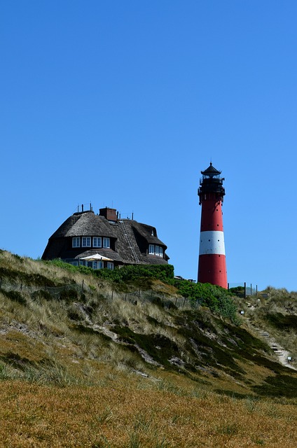 叙尔特岛 H?rnum 灯塔 - 上的免费照片