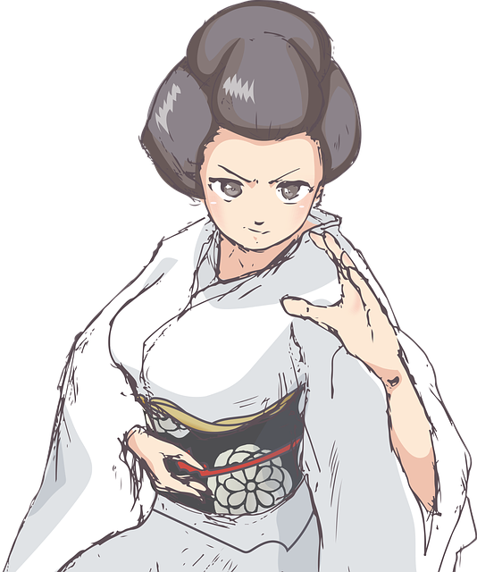 日本 日本人 双人艺妓 - 免费矢量图形