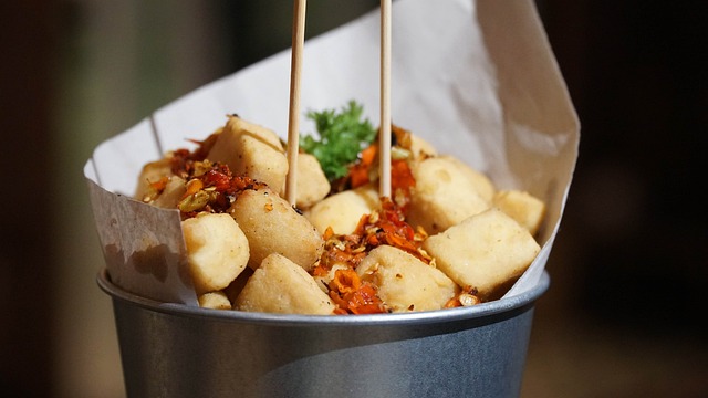 豆腐 食物 手指食品 - 上的免费照片