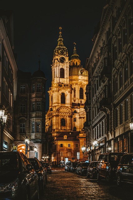 布拉格 夜晚 城市 - 上的免费照片