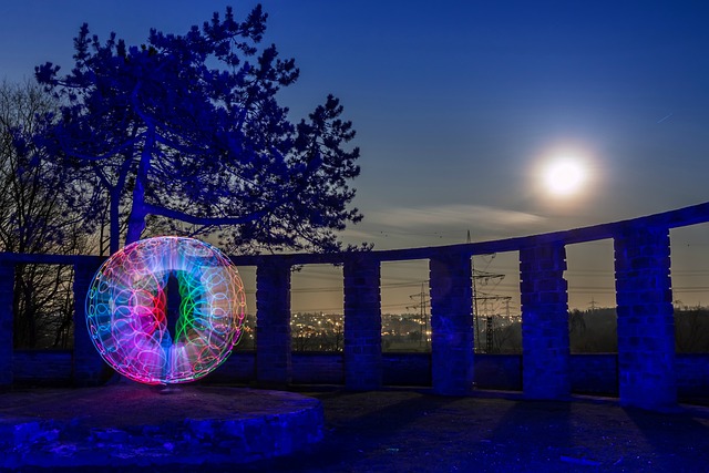 纠结球 Lightpainting 光绘 - 上的免费照片