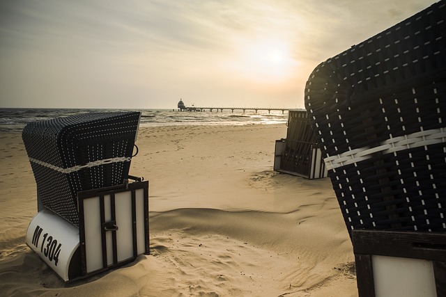 Zinnowitz 海滩 沙滩椅 - 上的免费照片