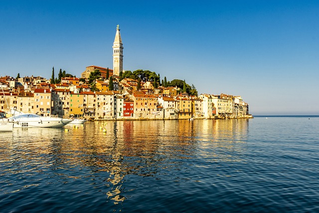 克罗地亚 Rovinj 视图 - 上的免费照片