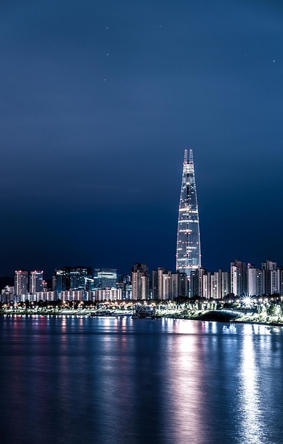 汉城 夜景 城市 - 上的免费照片