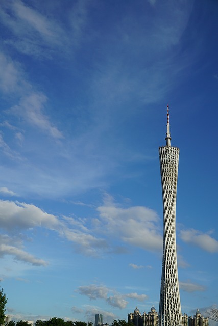 Guangzhou City Tower - 上的免费照片