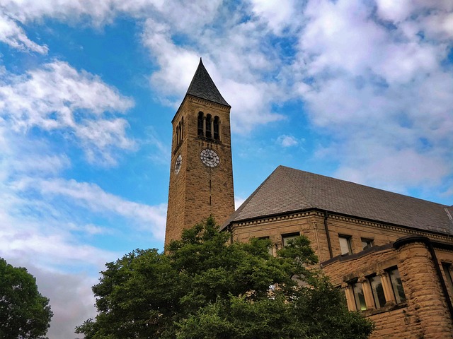 康奈尔 Cornell University 钟楼 - 上的免费照片