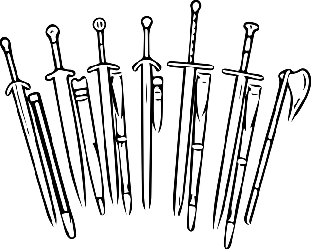 剑 剑术 斗争 - 免费矢量图形
