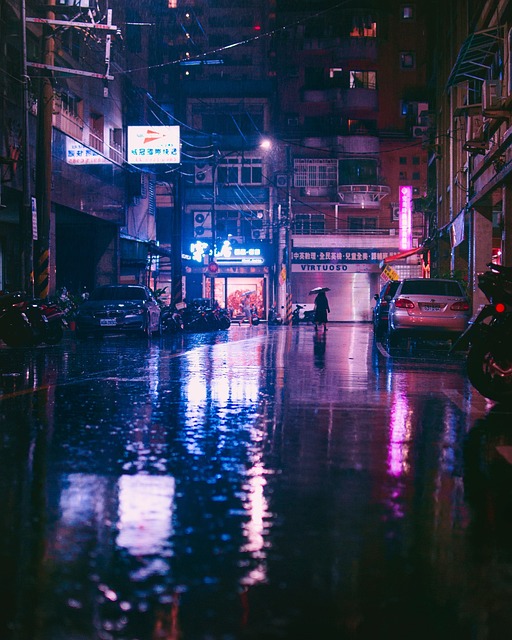 亚洲 雨 街道 - 上的免费照片