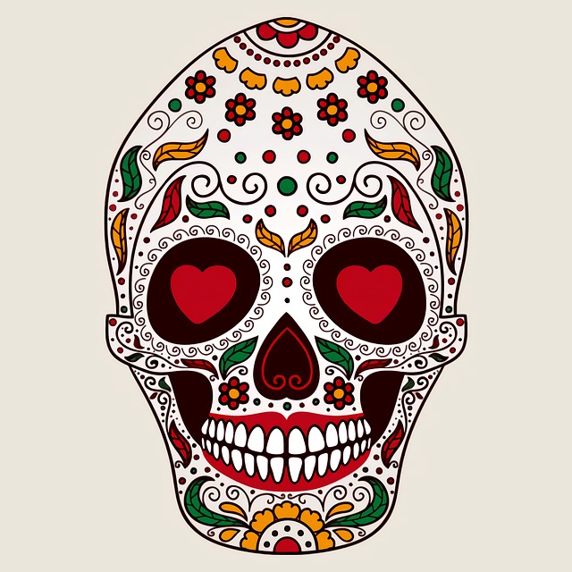 亡灵节 卡特里娜 头骨 - 上的免费图片