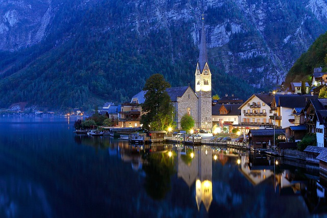 哈尔施塔特 Hallstatt 教堂 - 上的免费照片