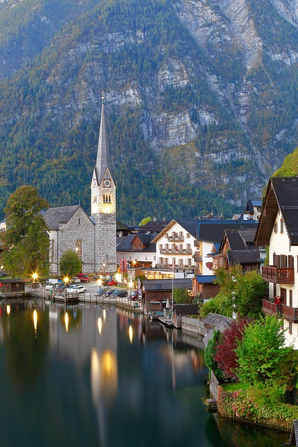 哈尔施塔特 Hallstatt 教堂 - 上的免费照片