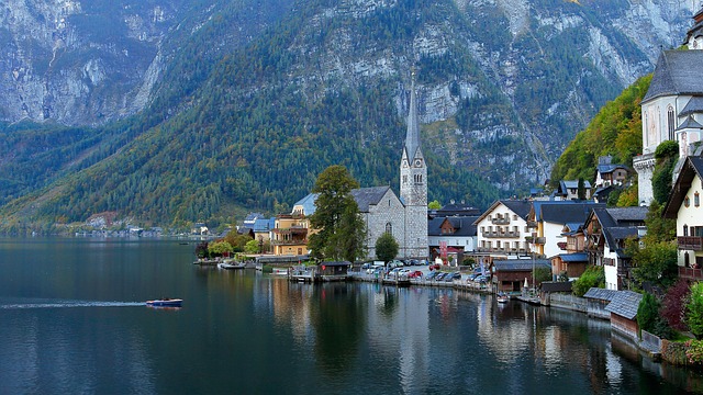 哈尔施塔特 Hallstatt 教堂 - 上的免费照片