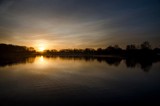 Gifhorn Schlosssee 日出 - 上的免费照片
