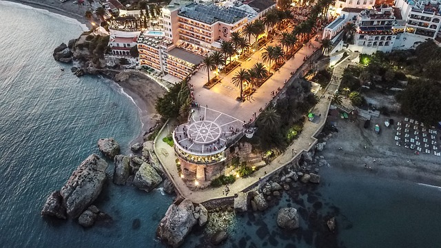 日落 Nerja 欧洲的阳台 - 上的免费照片