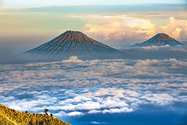 火山 自然 云 - 上的免费照片