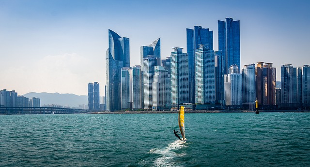 海云台海水浴场 游艇 海洋 - 上的免费照片