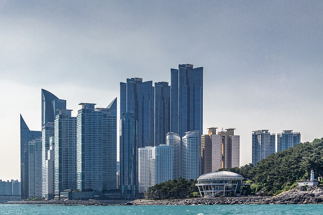 努里地板 海云台海水浴场 建筑 - 上的免费照片