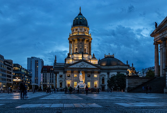 蓝色小时 柏林 柏林大教堂 - 上的免费照片