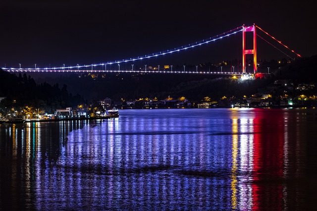 夜晚 博斯普鲁斯海峡 火鸡 - 上的免费照片