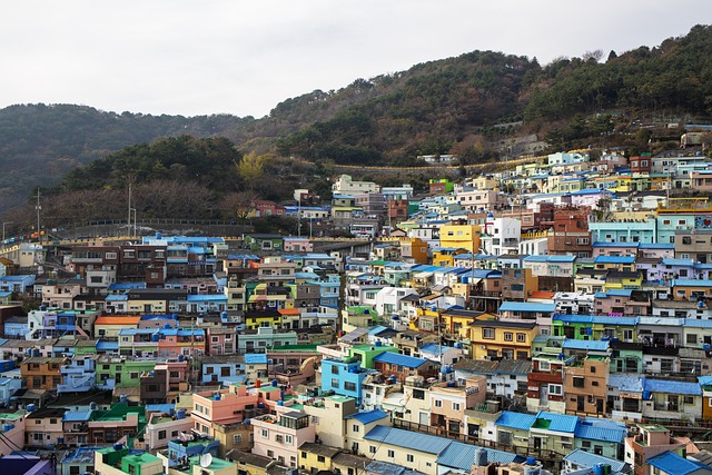 廿川村 釜山 城市 - 上的免费照片