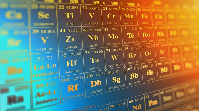 元素周期表 化学 科学 - 上的免费图片