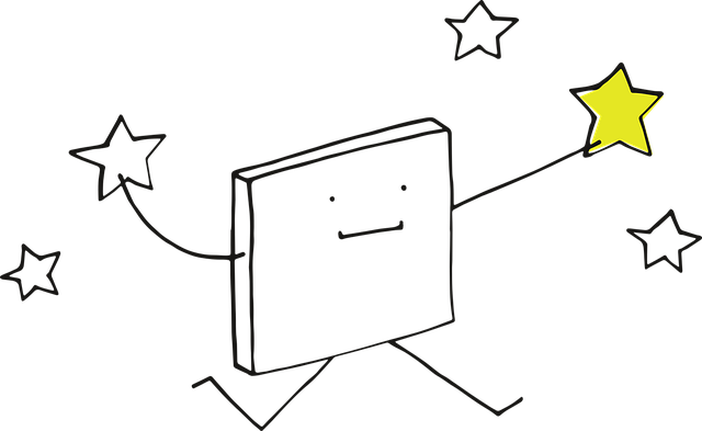 像素细胞 星星 星小时 - 免费矢量图形