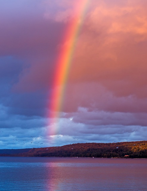 彩虹 雨 影响 - 上的免费照片