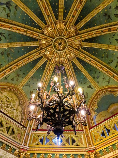 枝形吊灯 Castell Coch 威尔士 - 上的免费照片