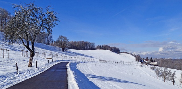 景观 瑞士 冬天 - 上的免费照片