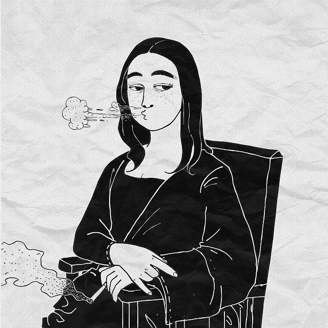 幻想 蒙娜丽莎 抽烟 - 上的免费图片