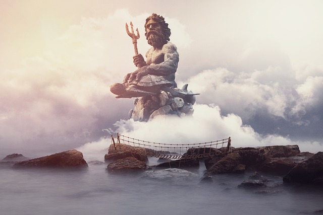 海神 幻想 幻想风景 - 上的免费照片