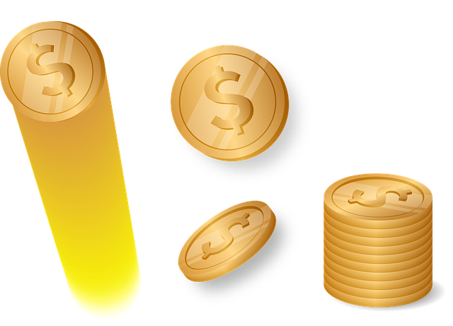 Coins Gold Money - 免费矢量图形
