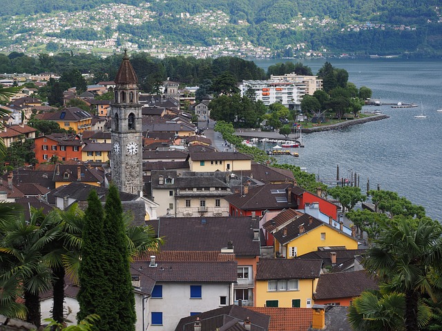 阿斯科纳（Ascona） 历史中心 村中心 - 上的免费照片