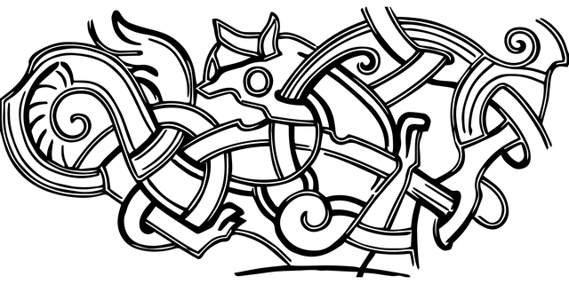 凯尔特人 结 维京人 - 免费矢量图形