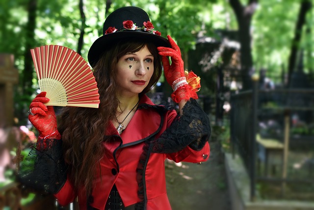哥特 Cosplay 维多利亚时代的风格 - 上的免费照片