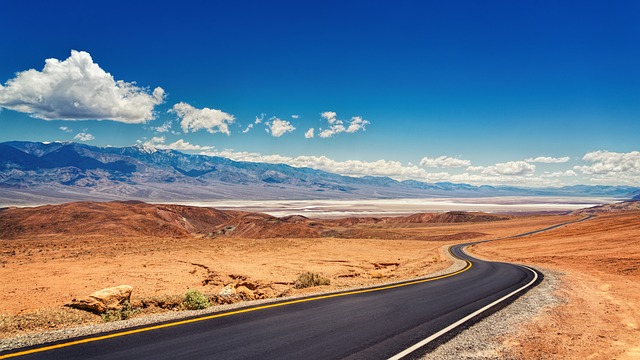 死亡之谷 路 沙漠 - 上的免费照片