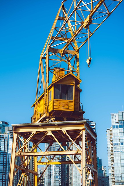 温哥华 起重机 加拿大 - 上的免费照片