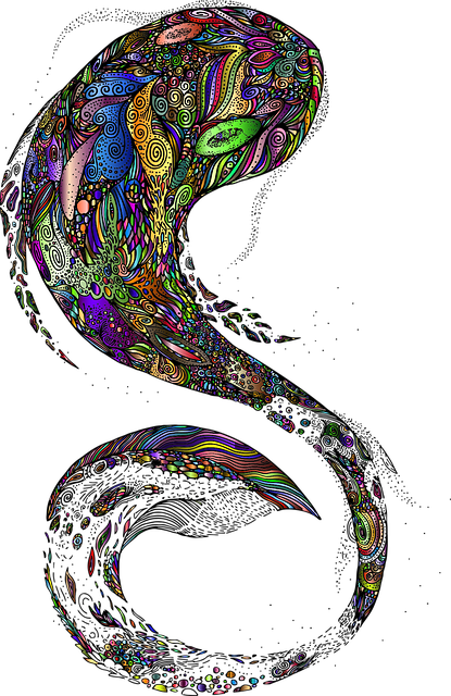 鱼 Zentangle 赞多 - 免费矢量图形