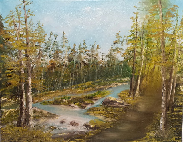 Landscapepainting Interiordesign - 上的免费图片