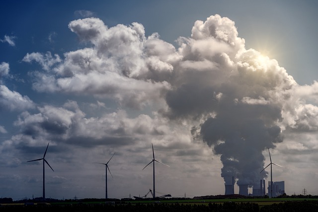 发电厂 褐煤 风车 - 上的免费照片