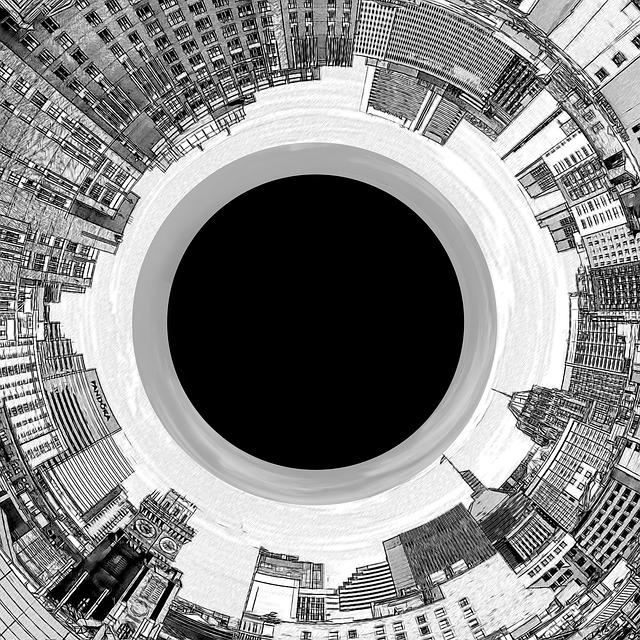 城市 画画 圆 - 上的免费图片